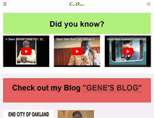 Tablet Screenshot of cleanoakland.com